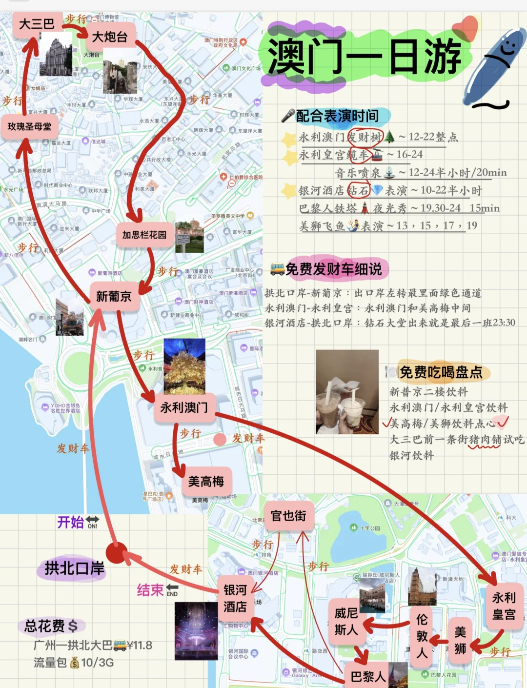 澳門一日游最佳旅游路線,澳門一日游精選旅游路線攻略