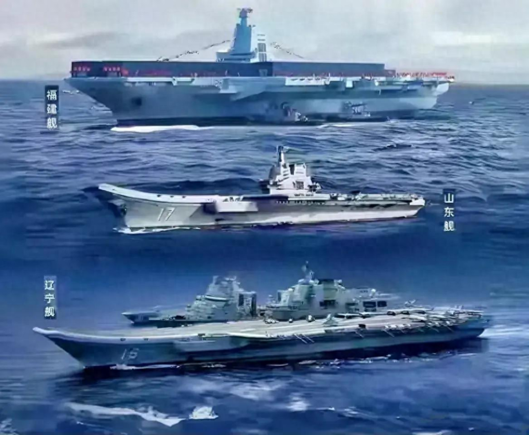 中國的三艘航母,探索與解析,中國三艘航母,深度探索與解析